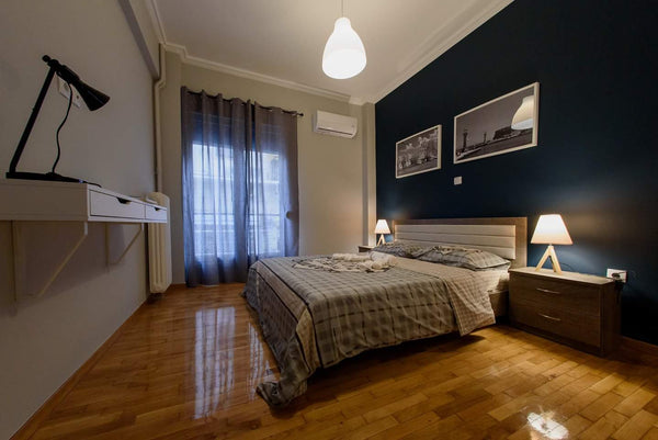 Welcome to a spacious 50 sqm renovated apartment. It is newly renovated(March 20 Greece Modern and quiet apartment close to metro. Entire rental unit vacation rental 23869431
