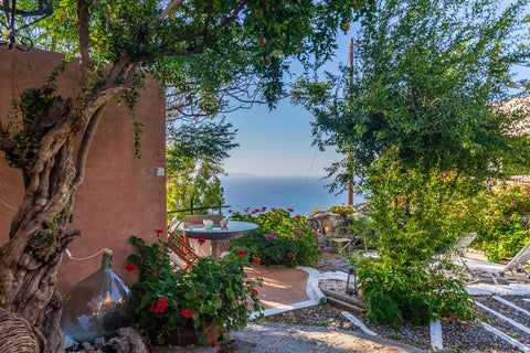 A traditional stone village house in the small, sleepy village of Mirsini, Crete Athens, Greece The Old Pomegranate House - Sea view - AC - WIFI Entire home vacation rental 13755322