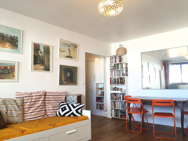 Amazing spacious 2 rooms apartment (47m2), 7th floor with elevator, on Bassin de Paris, France Calm, Equipped, on the Canal, near Metro Entire rental unit vacation rental 42507