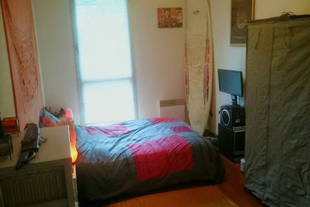 Bonjour,<br /><br />Je mets à disposition cette chambre d'environ 12m² dans un a Bordeaux, France Chambre privée au cœur des  Chartrons Private room in rental unit vacation rental 21425563