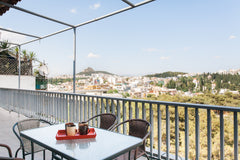 This freshly renovated flat is ideally located just 600 meters from the Neos Kos Greece Ideal Penthouse suite with Acropolis view Entire rental unit vacation rental 35049450