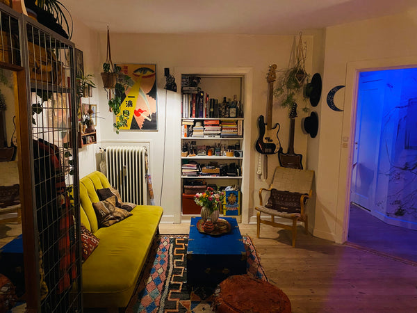 Cozy flat with a view over the very used 
