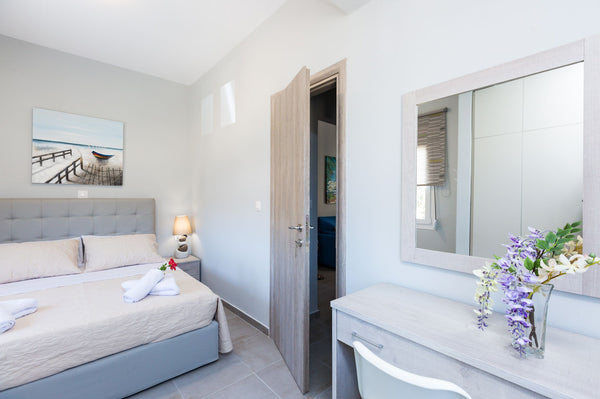 Conveniently located in Panormos Village at the crossroads of Rethymno and Herak  Kasapa - Apartment with Sea View & Pool View Entire rental unit vacation rental 42370628