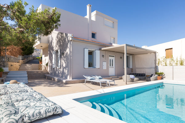 The perfect vacation villa for families and friends. As it's built on the highes Rethimnon, Greece Effie's Cozy Villa - spectacular view & playground Entire villa vacation rental 44185625