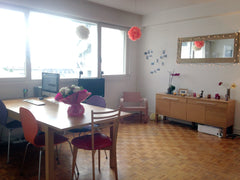 50 m2, very luminous. 1 br garden side (1 bed 2 places ). 1 dining room, clear v Paris, France Apartment 2/4 people Paris 12th Entire rental unit vacation rental 6474859