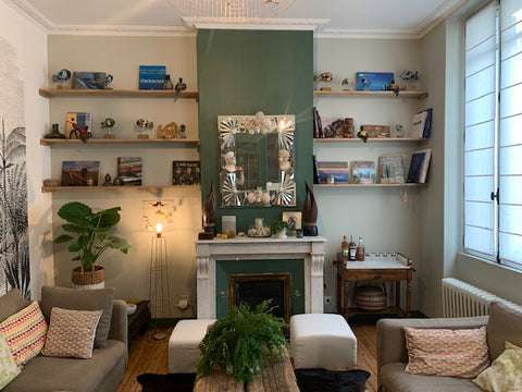 Au sein d’une échoppe bordelaise, appartement d'inspiration tropicale de 50 m² a Bordeaux, France Le Boudoir Tropical Entire guesthouse vacation rental 41761015