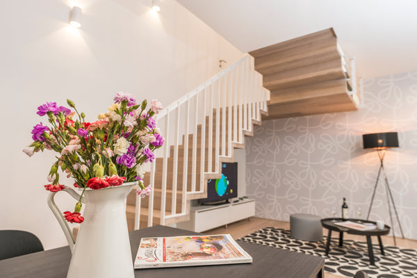 The stylish, homey boutique apartment offers space for 2 guests on a 55 squared  Vienna, Austria Luxus Maisonette Liechtenstein top4a and 4 Entire serviced apartment vacation rental 22384103