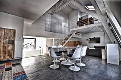 Our brand new penthouse offers everything you want. Looking for a working space  Antwerp, Belgium Luxe penthouse Entire loft vacation rental 1184623