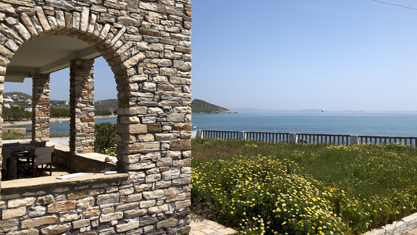 Independent traditional house on the beach (10m) located on the most famous beac Innsbruck, Austria Villa Fokas beach view Cycladic home vacation rental 35420509