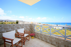 Take a relaxing stroll along the promenade, then dine at your balcony, with the  Heraklion, Greece Swim, sunbathe, relax in beach front apt THEODOSIA Entire rental unit vacation rental 31708210
