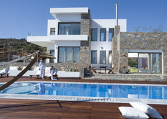 The villa (285 sq.m.) is the absolute in luxury and relaxation combining traditi Chania, Greece 4-bdrm luxury pool villa with view to Mirabelo Bay Entire home vacation rental 17432975
