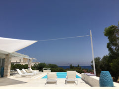Maison en pierre avec piscine, en bord de mer (vue superbe), à 5 minutes à pied  France La maison du Soleil près de Naoussa Cycladic home vacation rental 13245177