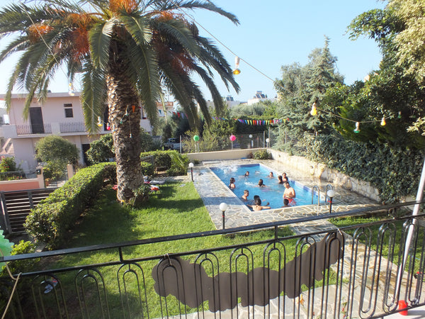 A small quiet paradise with pool for relaxation and amusement  but not apart fro Chania, Greece Apartment 2 or 3 beds with pool closed to the Sea Entire guesthouse vacation rental 23757961