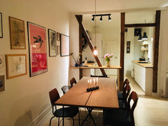 Lovely, heart warm 4 room apartment in the trendy area of Vesterbro, central Cop Copenhagen, Denmark Cozy apartment. Perfect for family and couples! Entire rental unit vacation rental 31914134