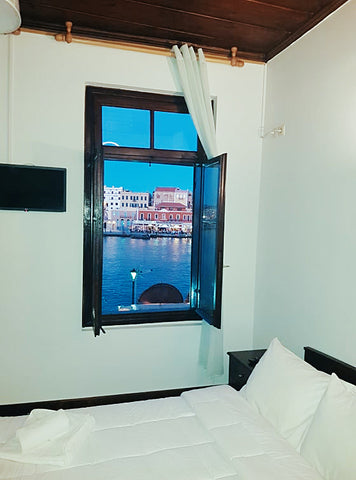 A stroll in the Old Town is like α book on the ancient history and architecture  Chania, Greece Afrodite Apartment with direct view to the Harbour Entire rental unit vacation rental 46956781