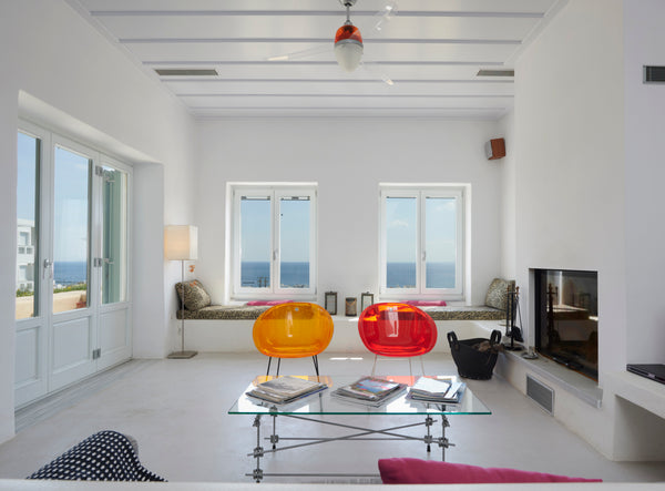 Villa Rosa-Maria(254 sqm) is an airy villa perched above Tinos town,overlooking  Greece Villa Rosa Maria Tinos Cycladic home vacation rental 31483155
