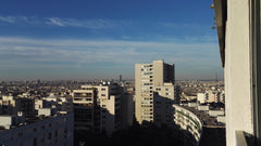 Comfortable flat, south oriented (65m²), perfectly equiped with a wonderfull vie Paris, France Apt F3, panoramic view on Paris, Buttes-Chaumont Entire condo vacation rental 12651904
