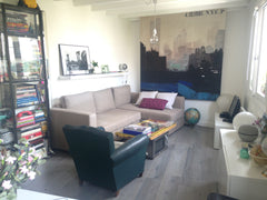 Little very sunny duplex (45m2) under the roof, with a nice and clear view on th Paris, France Little sunny duplex under the roof Entire rental unit vacation rental 12792246