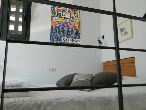 Luminous mezzanine studio in the heart of Athens, Psirri. Small but very practic Athens, Greece Mezzanine Studio in Psirri Entire loft vacation rental 26266563