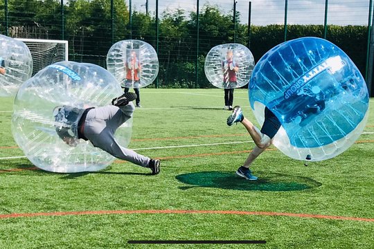 Bubble Football / Zorbing Football from Bristol  Private Tours and Travel Guide Europe London CITY Bristol Destination Tour