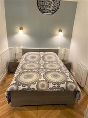 Chambre situé dans un appartement ancien typiquement Lyonnais rénové en 2021. Il Lyon, France Chambre Presqu'île Cordeliers (Hypercentre Lyon) Private room in rental unit vacation rental 49410601