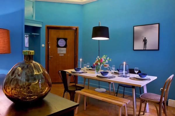 COVID 19  CLEANING PROTOCOLPlease note that we have extreme cleaning measures in Sofia Province, Bulgaria Upscale Renovated Downtown Aristocratic Studio Entire rental unit vacation rental 31064708
