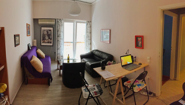 The apartment is located in Exarchia, one of the most interesting neighborhoods  Athens, Attica, Greece cozy and renovated apartment in exarcheia Entire rental unit vacation rental 17506477