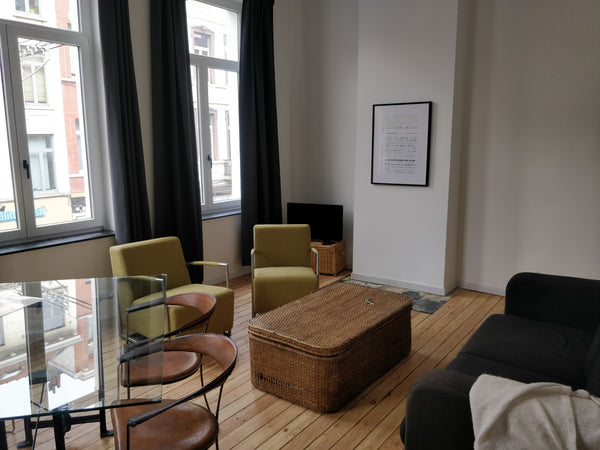 Firmin vous propose son appartement de 60m2 entièrement rénové! <br /><br />Situ Ixelles, Belgium ✨Appartement en plein cœur du Châtelain (Ixelles)✨ Entire rental unit vacation rental 31739275