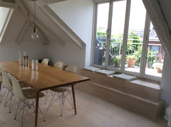 Penthouse apartment with rooftop terrace.<br /><br />Modern New York'er style ap Frederiksberg, Denmark Penthouse apartment in Frederiksberg, Copenhagen Entire loft vacation rental 13455348