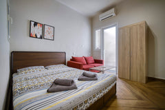 Kick back and relax in this stylish studio with all necessary amenities provided Athens, Greece Cool studio in Gyzi with nice rooftop! Entire rental unit vacation rental 602548295086389135