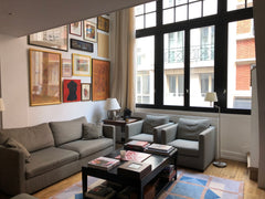 charming appartment of 82 M2 with a cathedral living room, 2 bedrooms, independa Paris, France Artist loft near the eiffel tower Entire loft vacation rental 3376752
