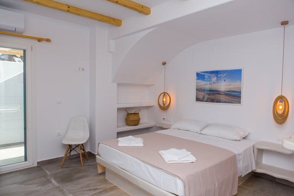 Luxury  studio situated in naxos town in the area of Grotta . A ten minute walk  Naxos, Greece 5 Senses Luxury studio 2 Entire guest suite vacation rental 25272533