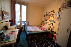 This is my flatmate`s room, she leaves it for rent when she travels. This room i Paris, France nice apartment besides republique Private room in rental unit vacation rental 6610841