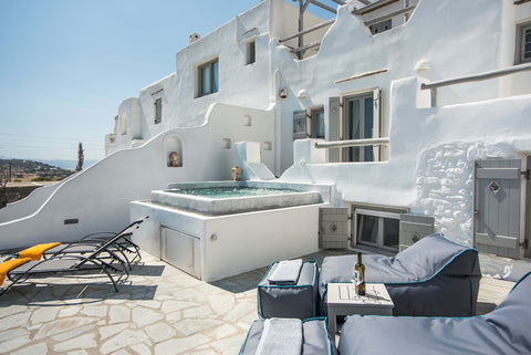 Paros - Isterni, 2 km from Naoussa, in a complex of five (5) houses, traditional Athens, Greece Villa Pathos in Paros Cycladic home vacation rental 50095120