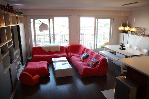 Appartement 3 pièces 85m2 au 12ème et dernier étage, double séjour de 40m2  lumi Paris, France Vivre au dessus des toits -2ch 85m2 Entire condo vacation rental 7327938