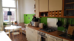 The Room is 25m² big. Our Apartment is located in the 2nd District right next to Vienna, Austria Spacious room next to the Prater Private room in rental unit vacation rental 19975564