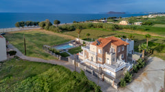 The modern 4-bedroom Villa, extends to an estate of almost 500 sqm with private   4-bedroom Villa next to the beach by Delfus Entire villa vacation rental 699034979964833624