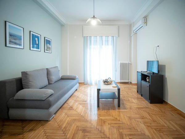 The apartment is equipped with kitchen appliances,  Flat-screen TV and air condi GR All4Greece Agorakritou Entire rental unit vacation rental 40297209