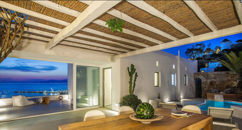 Sitting in a privileged position with superb views of the harbor and the Aegean  Miami Beach, FL Villa Onyx Private plunge pool 5 bedrooms 10people Entire villa vacation rental 48546956