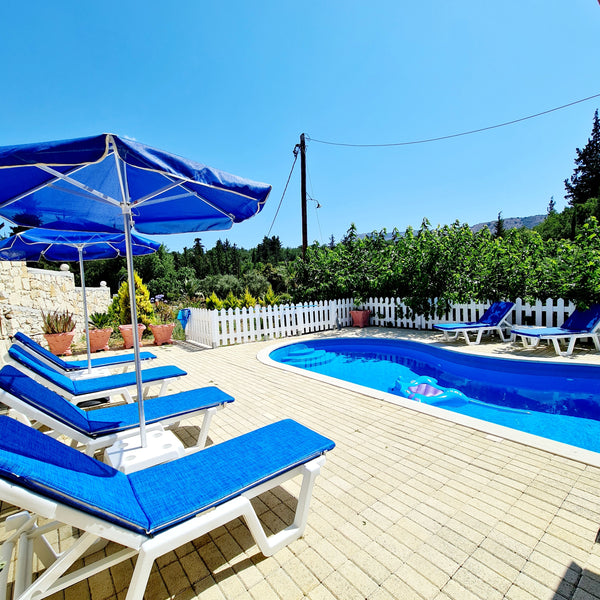 Fully furnished private three-bedroom villa ,in a very quiet environment a few m Chania, Greece Nikolaos - Private Stone Build Villa- Private Pool Entire villa vacation rental 20616343