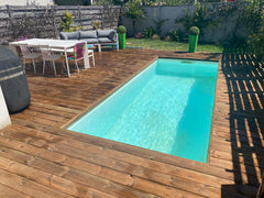 Villa contemporaine de 120m2 climatisée et avec piscine chauffée exposée plein S Bordeaux, France Maison moderne climatisée avec piscine chauffée Entire townhouse vacation rental 49820016