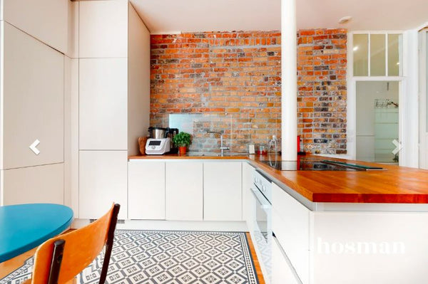 Apartment / loft of  66 m², located on the ground floor, in a nice, paved courty Paris, France Loft - 2 bedrooms - close to Montmartre Entire loft vacation rental 15368228