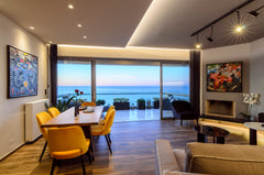 C.P. luxury suite is a supreme brand new space with breathtaking front sea views Heraklion, Greece ★ C.P. Deluxe Suite | 2BR | Stunning Sea view Entire rental unit vacation rental 23711782