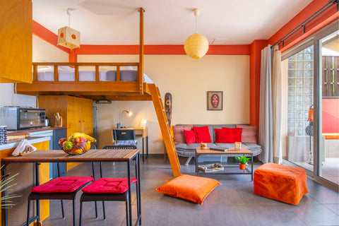 An open space apartment with an ample veranda, made with a cozy mood and modern  Greece The HostMaster Ethnic Touch Feel Studio Entire condo vacation rental 50062330
