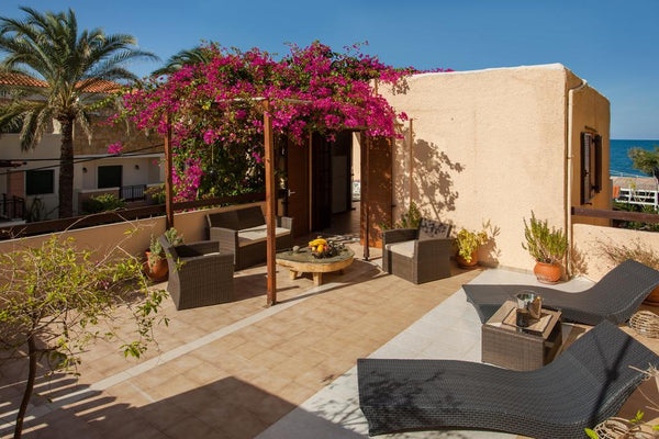 Designed for both relaxing and comfort holidays this wonderful one bedroom is id Greece ILIAS BEACH PLATANIAS 5 Entire serviced apartment vacation rental 22980504