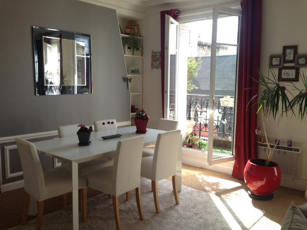 Appartement très lumineux, traversant, clair calme (chambres sur cour) salon+séj Paris, France 82m2 9ème Moulin Rouge ensoleillé Entire rental unit vacation rental 10602149