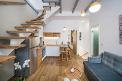 A magnificent apartment with luxurious facilities that offers you a unique exper Chania, Greece Evlimeni Suites | Maisonette with private veranta Entire rental unit vacation rental 26189073