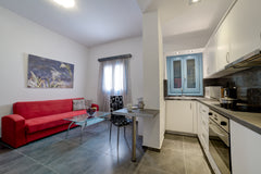 The apartment has a bedroom. with a large wardrobe, living room–kitchen 20 sqm w  Adelphi Apartment 3 Entire condo vacation rental 16749860