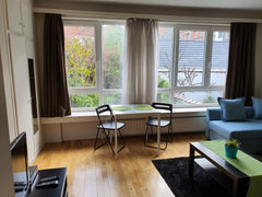 Garden view, cozy studio for our lovely guests! 1st floor, with elevator access.  Cozy studio, garden view, convenient BRU location Entire rental unit vacation rental 48731822