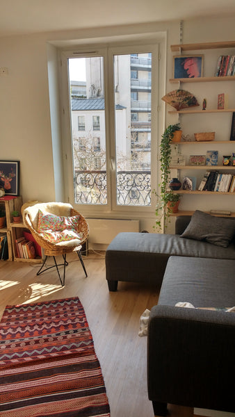 Cosy, calme, extrêmement lumineux cet appartement deux pièces est idéal pour deu Paris, France appartement   pour 2 personnes Entire rental unit vacation rental 18790230